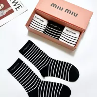 Cheap MIU MIU Socks #1360060 Replica Wholesale [$29.00 USD] [ITEM#1360060] on Replica MIU MIU Socks