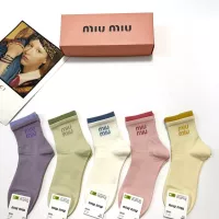 Cheap MIU MIU Socks #1360064 Replica Wholesale [$29.00 USD] [ITEM#1360064] on Replica MIU MIU Socks
