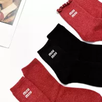 Cheap MIU MIU Socks #1360066 Replica Wholesale [$29.00 USD] [ITEM#1360066] on Replica MIU MIU Socks