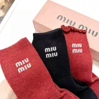 Cheap MIU MIU Socks #1360066 Replica Wholesale [$29.00 USD] [ITEM#1360066] on Replica MIU MIU Socks