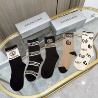Cheap Balenciaga Socks #1360080 Replica Wholesale [$29.00 USD] [ITEM#1360080] on Replica Balenciaga Socks