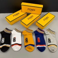 Cheap Fendi Socks For Men #1360082 Replica Wholesale [$25.00 USD] [ITEM#1360082] on Replica Fendi Socks