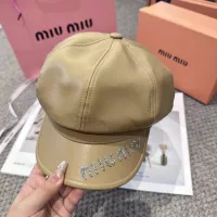 Cheap MIU MIU Caps #1360182 Replica Wholesale [$32.00 USD] [ITEM#1360182] on Replica MIU MIU Caps