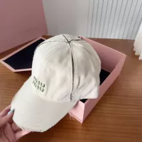 Cheap MIU MIU Caps #1360185 Replica Wholesale [$32.00 USD] [ITEM#1360185] on Replica MIU MIU Caps