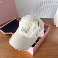 Cheap MIU MIU Caps #1360185 Replica Wholesale [$32.00 USD] [ITEM#1360185] on Replica MIU MIU Caps