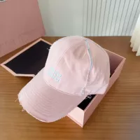 Cheap MIU MIU Caps #1360186 Replica Wholesale [$32.00 USD] [ITEM#1360186] on Replica MIU MIU Caps