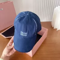 Cheap MIU MIU Caps #1360187 Replica Wholesale [$32.00 USD] [ITEM#1360187] on Replica MIU MIU Caps