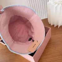 Cheap MIU MIU Caps #1360191 Replica Wholesale [$32.00 USD] [ITEM#1360191] on Replica MIU MIU Caps