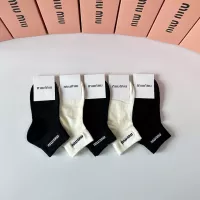 Cheap MIU MIU Socks #1360309 Replica Wholesale [$29.00 USD] [ITEM#1360309] on Replica MIU MIU Socks