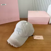 Cheap MIU MIU Caps #1360340 Replica Wholesale [$27.00 USD] [ITEM#1360340] on Replica MIU MIU Caps