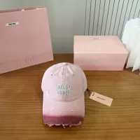 Cheap MIU MIU Caps #1360341 Replica Wholesale [$27.00 USD] [ITEM#1360341] on Replica MIU MIU Caps