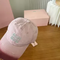 Cheap MIU MIU Caps #1360341 Replica Wholesale [$27.00 USD] [ITEM#1360341] on Replica MIU MIU Caps