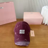 Cheap MIU MIU Caps #1360342 Replica Wholesale [$27.00 USD] [ITEM#1360342] on Replica MIU MIU Caps