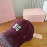 Cheap MIU MIU Caps #1360342 Replica Wholesale [$27.00 USD] [ITEM#1360342] on Replica MIU MIU Caps
