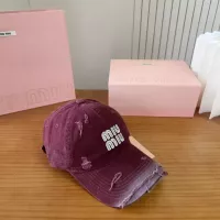 Cheap MIU MIU Caps #1360342 Replica Wholesale [$27.00 USD] [ITEM#1360342] on Replica MIU MIU Caps