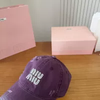 Cheap MIU MIU Caps #1360343 Replica Wholesale [$27.00 USD] [ITEM#1360343] on Replica MIU MIU Caps