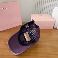 Cheap MIU MIU Caps #1360343 Replica Wholesale [$27.00 USD] [ITEM#1360343] on Replica MIU MIU Caps