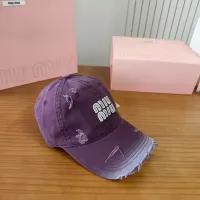 Cheap MIU MIU Caps #1360343 Replica Wholesale [$27.00 USD] [ITEM#1360343] on Replica MIU MIU Caps