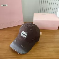 Cheap MIU MIU Caps #1360344 Replica Wholesale [$27.00 USD] [ITEM#1360344] on Replica MIU MIU Caps