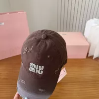 Cheap MIU MIU Caps #1360344 Replica Wholesale [$27.00 USD] [ITEM#1360344] on Replica MIU MIU Caps