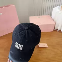 Cheap MIU MIU Caps #1360345 Replica Wholesale [$27.00 USD] [ITEM#1360345] on Replica MIU MIU Caps