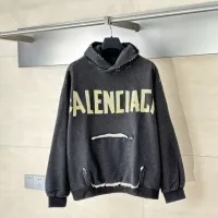 Cheap Balenciaga Hoodies Long Sleeved For Unisex #1360591 Replica Wholesale [$98.00 USD] [ITEM#1360591] on Replica Balenciaga Hoodies