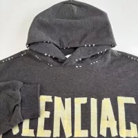 Cheap Balenciaga Hoodies Long Sleeved For Unisex #1360591 Replica Wholesale [$98.00 USD] [ITEM#1360591] on Replica Balenciaga Hoodies