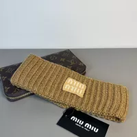 Cheap MIU MIU Headband #1360617 Replica Wholesale [$25.00 USD] [ITEM#1360617] on Replica MIU MIU Headband