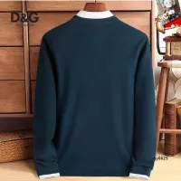 Cheap Dolce &amp; Gabbana D&amp;G Sweaters Long Sleeved For Men #1360722 Replica Wholesale [$48.00 USD] [ITEM#1360722] on Replica Dolce &amp; Gabbana D&amp;G Sweaters