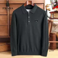 Cheap Prada Sweaters Long Sleeved For Men #1360727 Replica Wholesale [$48.00 USD] [ITEM#1360727] on Replica Prada Sweaters