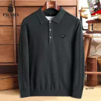 Cheap Prada Sweaters Long Sleeved For Men #1360760 Replica Wholesale [$48.00 USD] [ITEM#1360760] on Replica Prada Sweaters