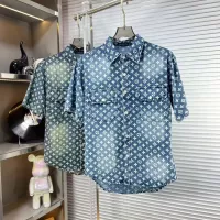 Cheap Louis Vuitton LV T-Shirts Short Sleeved For Men #1360904 Replica Wholesale [$64.00 USD] [ITEM#1360904] on Replica Louis Vuitton LV T-Shirts