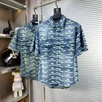 Cheap Balenciaga T-Shirts Short Sleeved For Men #1360910 Replica Wholesale [$64.00 USD] [ITEM#1360910] on Replica Balenciaga T-Shirts