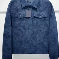 Cheap Louis Vuitton LV Jackets Long Sleeved For Men #1360919 Replica Wholesale [$162.00 USD] [ITEM#1360919] on Replica Louis Vuitton LV Jackets