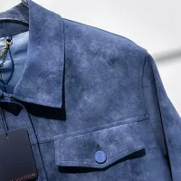 Cheap Louis Vuitton LV Jackets Long Sleeved For Men #1360919 Replica Wholesale [$162.00 USD] [ITEM#1360919] on Replica Louis Vuitton LV Jackets