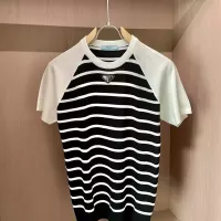 Cheap Prada T-Shirts Short Sleeved For Men #1360929 Replica Wholesale [$48.00 USD] [ITEM#1360929] on Replica Prada T-Shirts