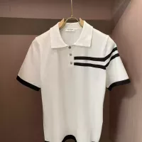 Cheap Thom Browne TB T-Shirts Short Sleeved For Men #1360943 Replica Wholesale [$48.00 USD] [ITEM#1360943] on Replica Thom Browne TB T-Shirts