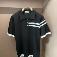 Cheap Thom Browne TB T-Shirts Short Sleeved For Men #1360944 Replica Wholesale [$48.00 USD] [ITEM#1360944] on Replica Thom Browne TB T-Shirts