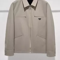 Cheap Prada Jackets Long Sleeved For Men #1360946 Replica Wholesale [$115.00 USD] [ITEM#1360946] on Replica Prada Jackets