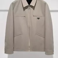 Cheap Prada Jackets Long Sleeved For Men #1360946 Replica Wholesale [$115.00 USD] [ITEM#1360946] on Replica Prada Jackets