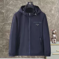 Cheap Prada Jackets Long Sleeved For Men #1361013 Replica Wholesale [$92.00 USD] [ITEM#1361013] on Replica Prada Jackets
