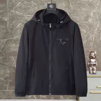 Cheap Prada Jackets Long Sleeved For Men #1361014 Replica Wholesale [$92.00 USD] [ITEM#1361014] on Replica Prada Jackets