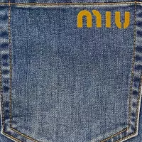 Cheap MIU MIU Jeans For Men #1361022 Replica Wholesale [$88.00 USD] [ITEM#1361022] on Replica MIU MIU Jeans