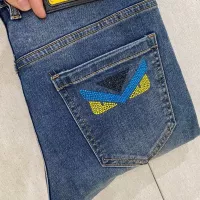 Cheap Fendi Jeans For Men #1361029 Replica Wholesale [$88.00 USD] [ITEM#1361029] on Replica Fendi Jeans