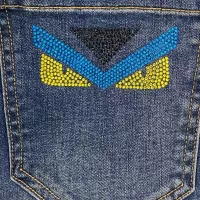 Cheap Fendi Jeans For Men #1361029 Replica Wholesale [$88.00 USD] [ITEM#1361029] on Replica Fendi Jeans