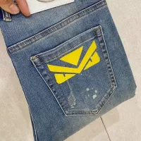 Cheap Fendi Jeans For Men #1361030 Replica Wholesale [$88.00 USD] [ITEM#1361030] on Replica Fendi Jeans