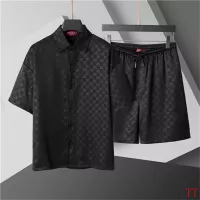 Cheap Gucci Tracksuits Short Sleeved For Men #1361044 Replica Wholesale [$60.00 USD] [ITEM#1361044] on Replica Gucci Tracksuits