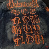Cheap Balenciaga Jackets Long Sleeved For Unisex #1361146 Replica Wholesale [$72.00 USD] [ITEM#1361146] on Replica Balenciaga Jackets