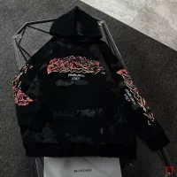 Cheap Balenciaga Hoodies Long Sleeved For Unisex #1361155 Replica Wholesale [$68.00 USD] [ITEM#1361155] on Replica Balenciaga Hoodies
