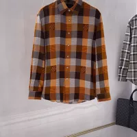 Cheap Louis Vuitton LV Shirts Long Sleeved For Men #1361274 Replica Wholesale [$92.00 USD] [ITEM#1361274] on Replica Louis Vuitton LV Shirts